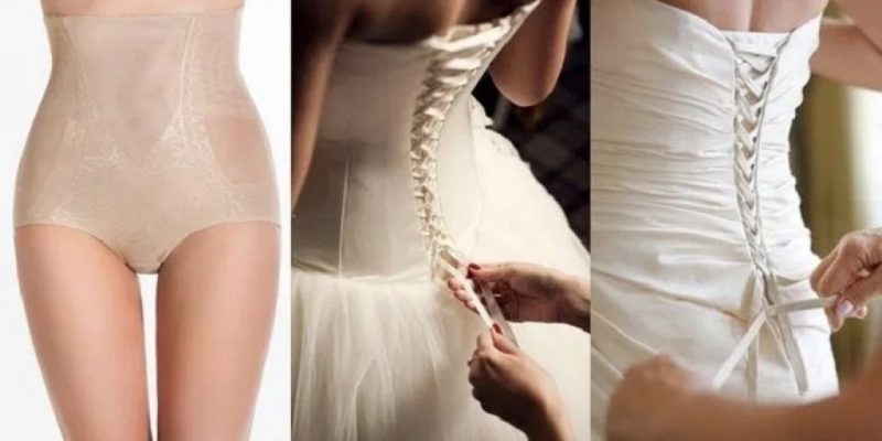 Waist Cincher under wedding dress are a Girl’s Best Friend!