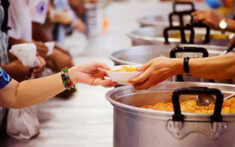 The importance of giving support to food charity