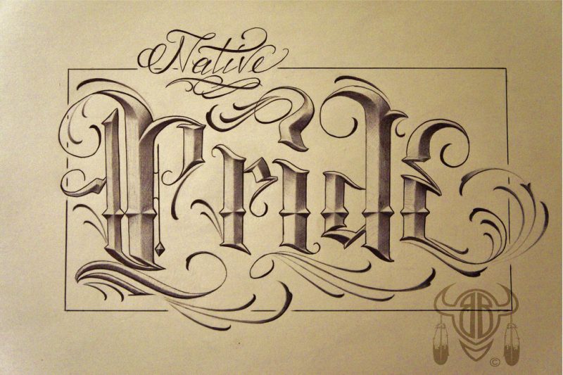 Lettering design calligraphy – Which ink to use?