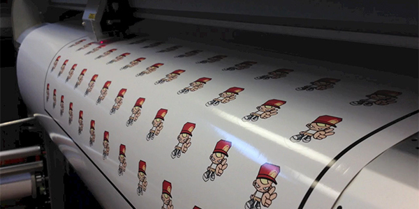 Sticker Printing: Advertising with sticker labels