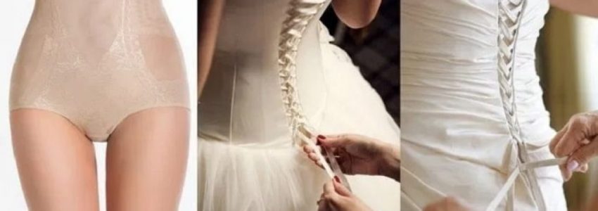 Waist Cincher under wedding dress are a Girl’s Best Friend!