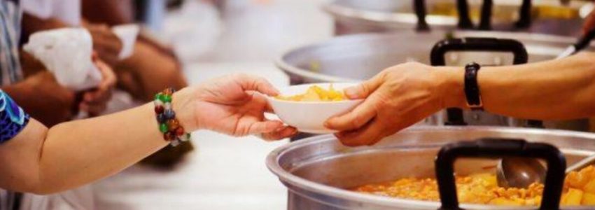 The importance of giving support to food charity